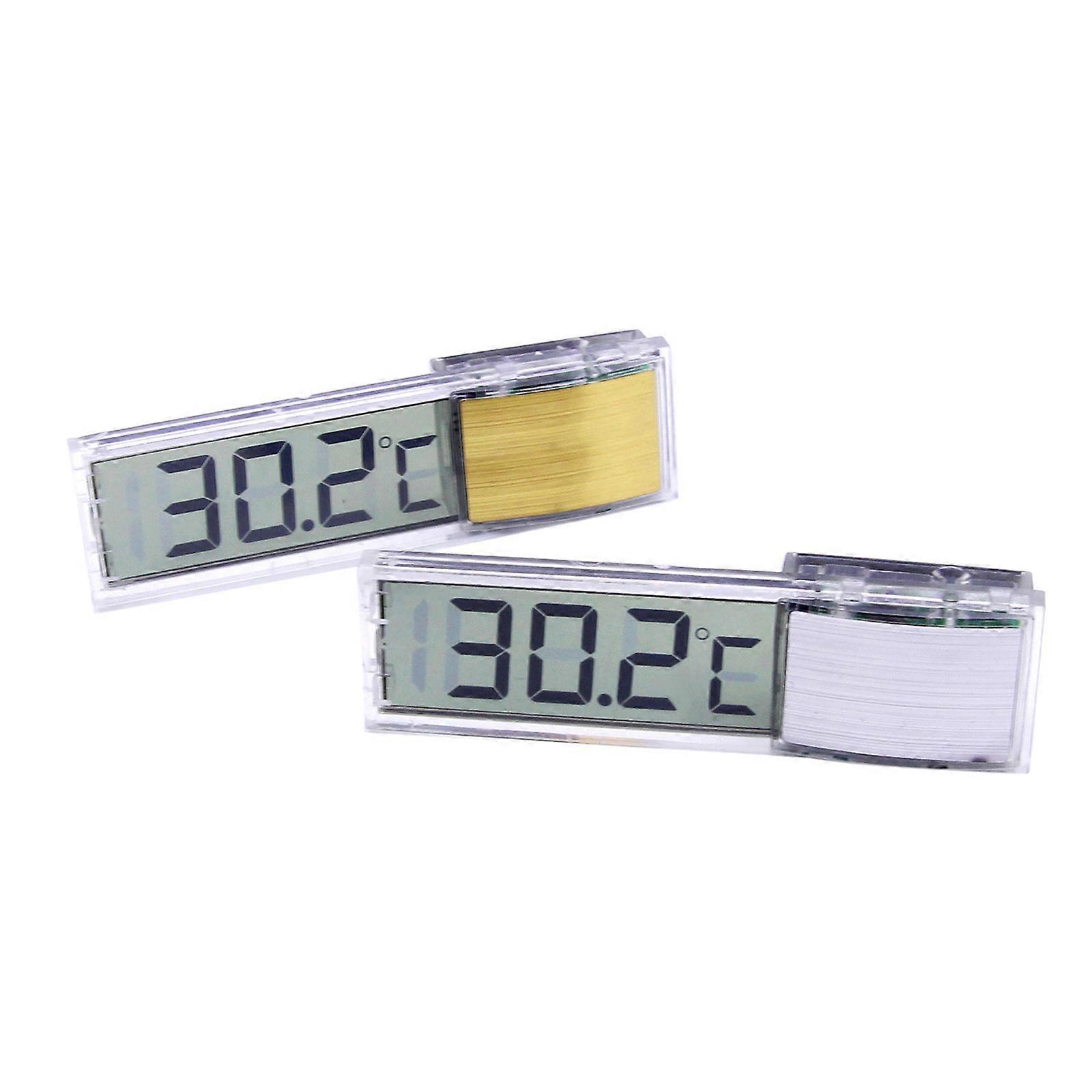 Digital Fish Tanks Temperature Gauges Wireless Sensors LCD Display Monitoring Water Temperature Measurement Multicolor