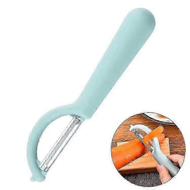 Plastic stainless steel vegetable peeler for kitchen use