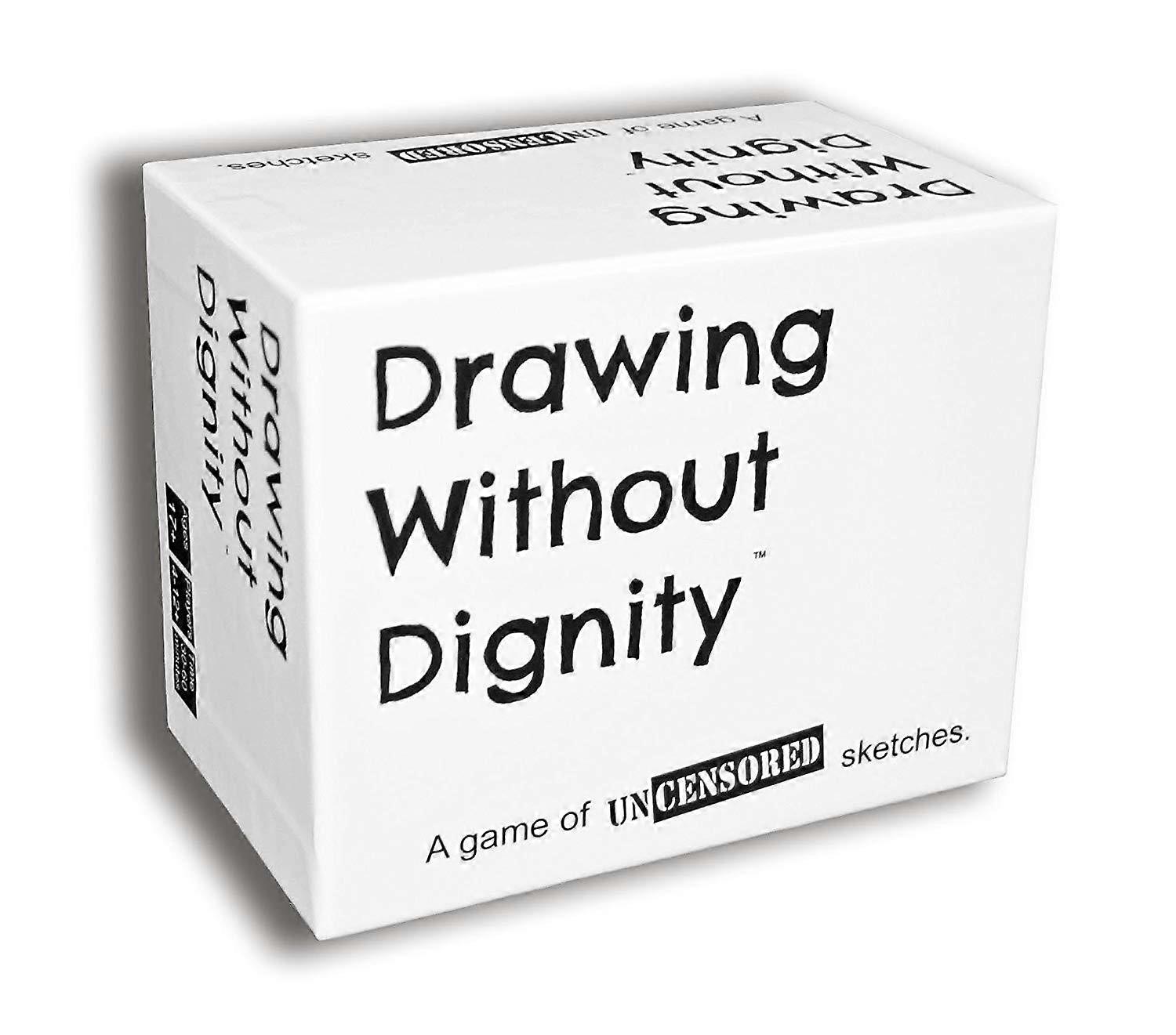 Drawing without dignity: A form of undignified drawing in European and American board game cards.