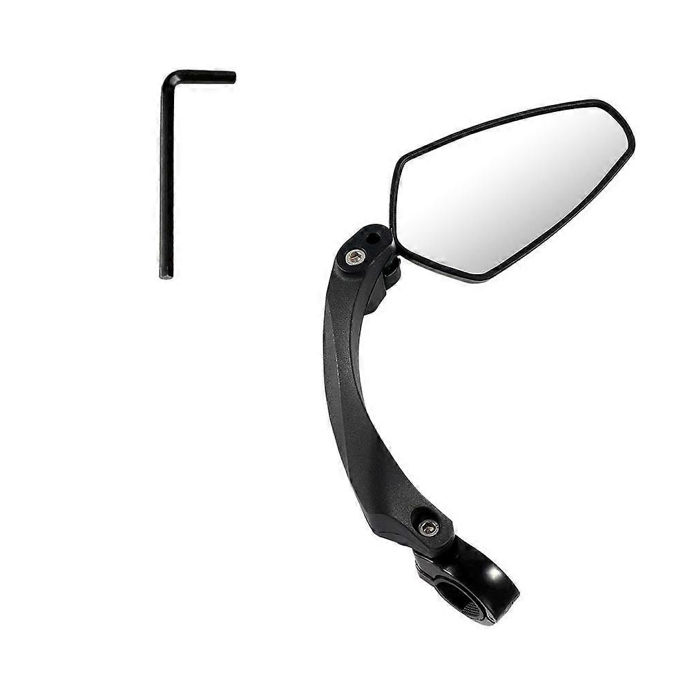 Bike Handlebar Mirror 360 Degree Viewing Simple Design Mountain Biking 1Set