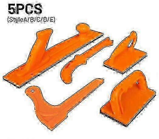 Safety Push Block And Stick Set | Set Of 5 | Ergonomic Handles With Max Grip | Push Blocks And Sticks For Table Saws w