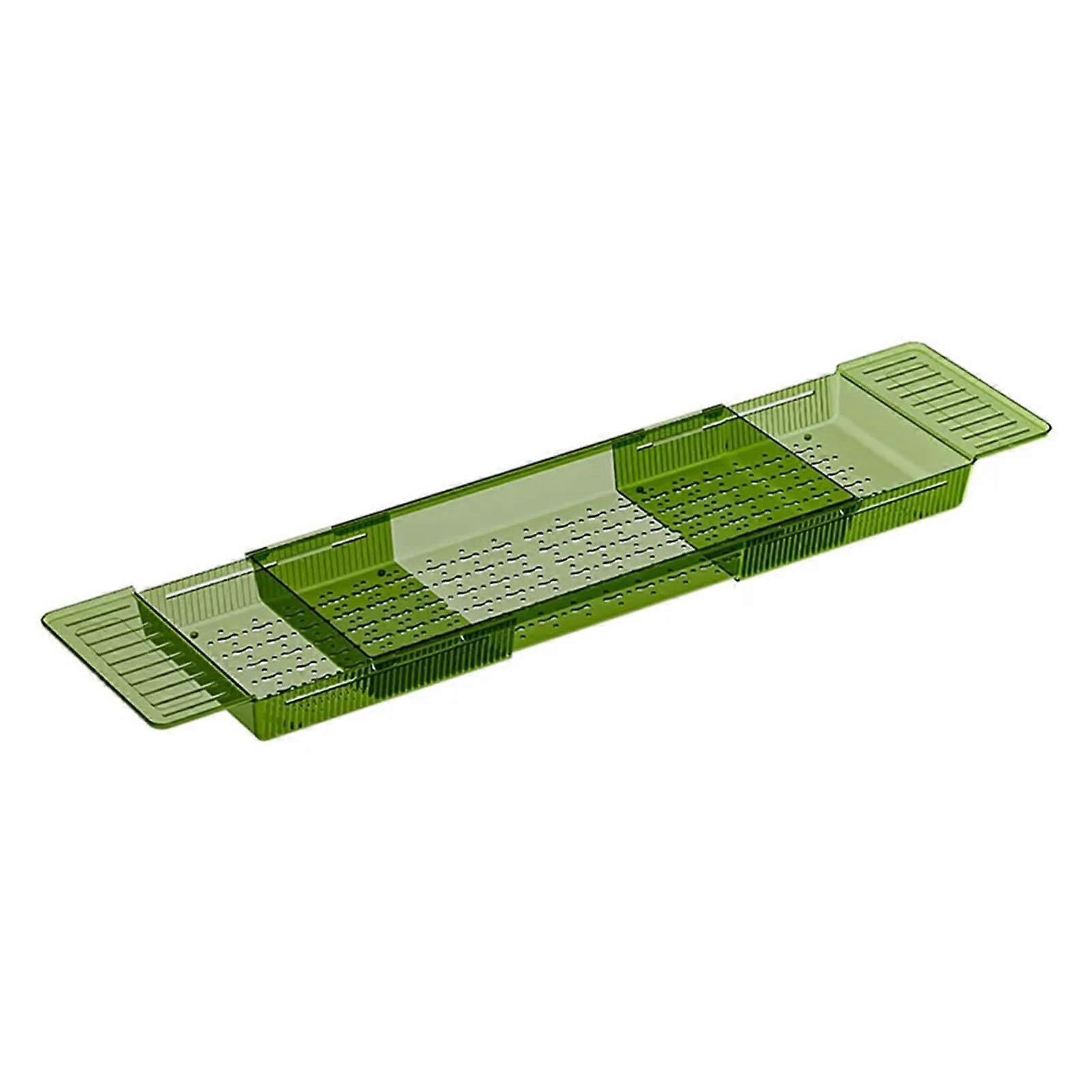 Bathtub Tray with Adjustable NonSlip Design, Bath Caddy for Relaxation and Storage