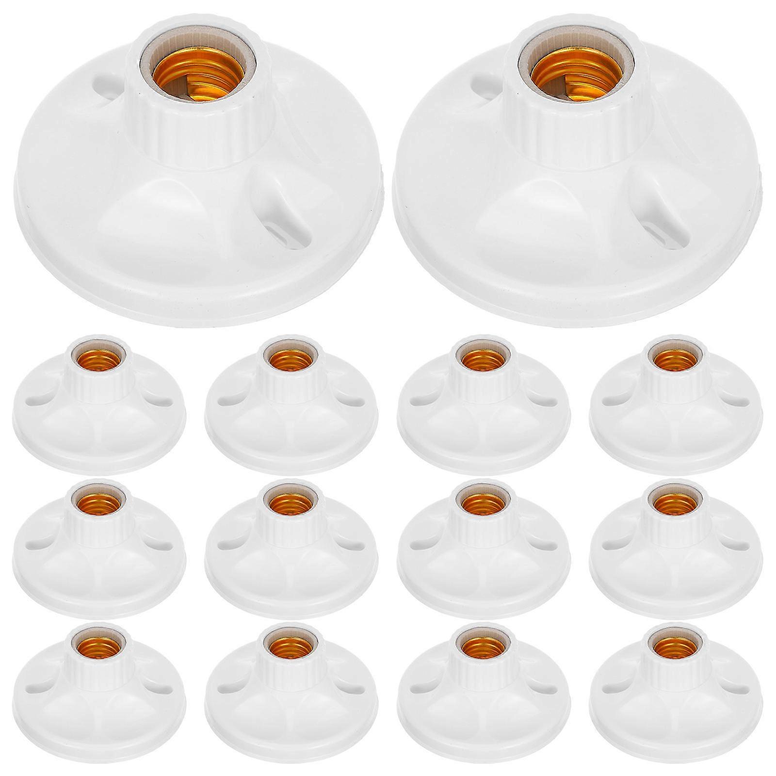 Screw Socket Lamp Holder for Lamp Base Use 24Pcs Indoor Light Sockets