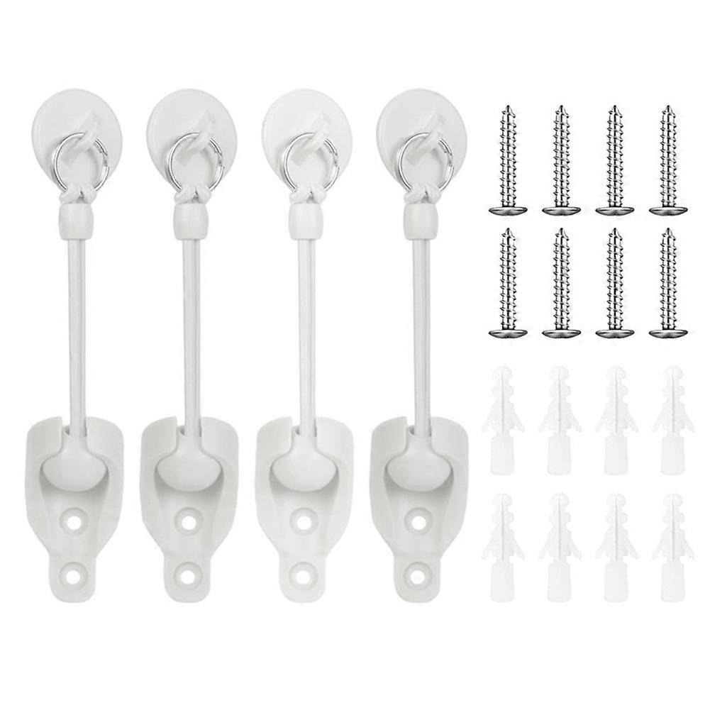 Outdoor Windproof Window Curtain Roller Blind Replacement Parts Drum-Type Hardware Bungee Kit and End Cap Shade Tie Down