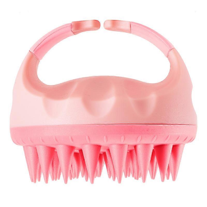 Silicone shampoo brush, scalp cleaning and massage brush, multi-functional shampoo brush and comb.