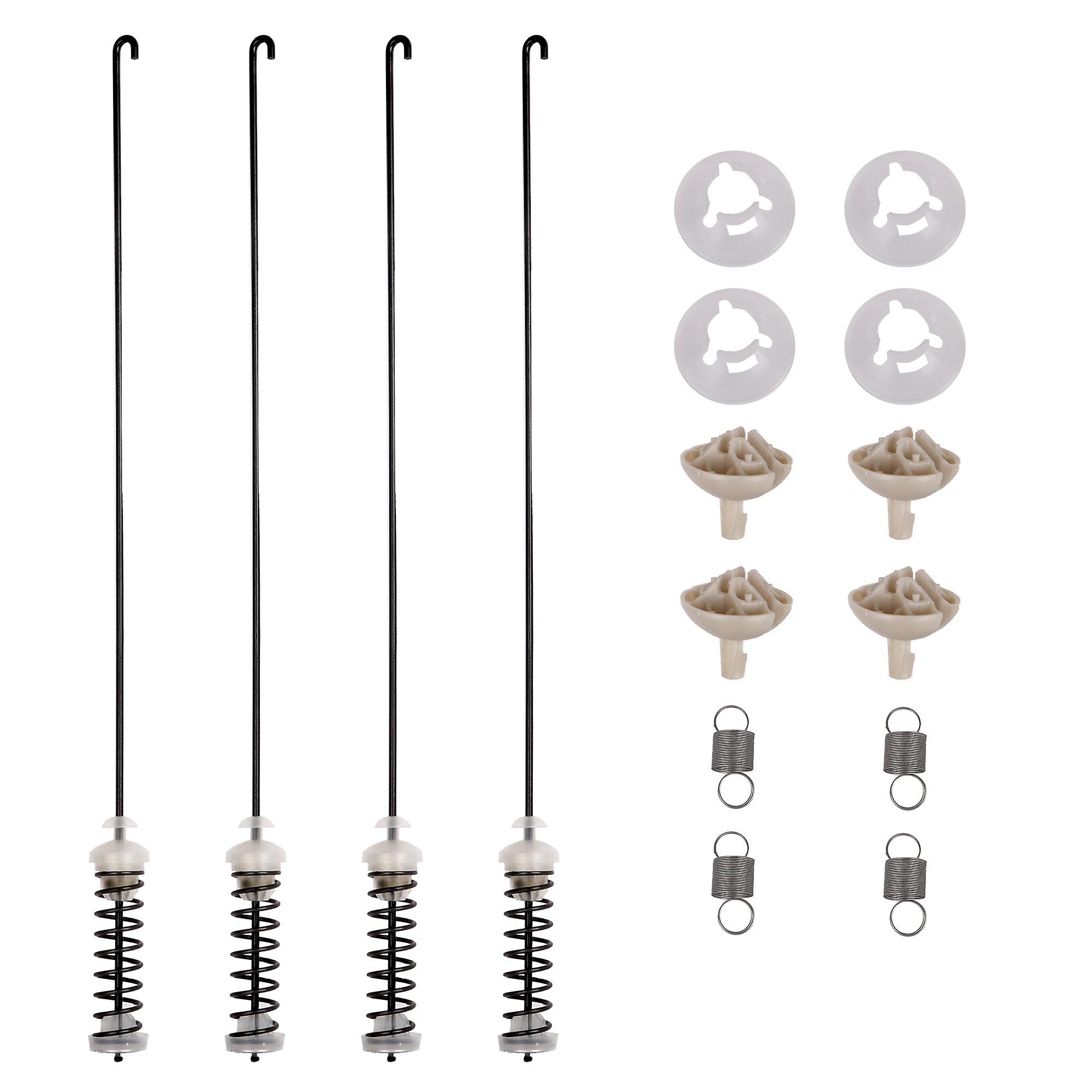 W10349193 & 1938554 4x Washing Machine Suspension Rod with 4 Spring Kit