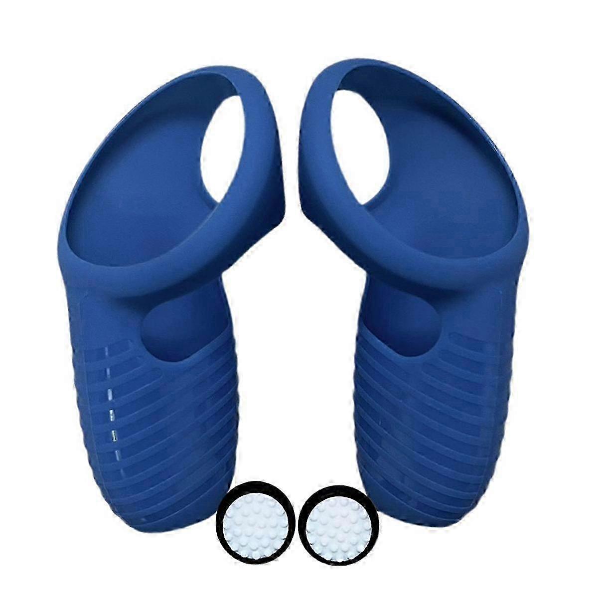 Game Controller Case for Meta Quest3 Grip Non-Slip Silicone Case for Quest3 Silicone Case with Protective Cap B