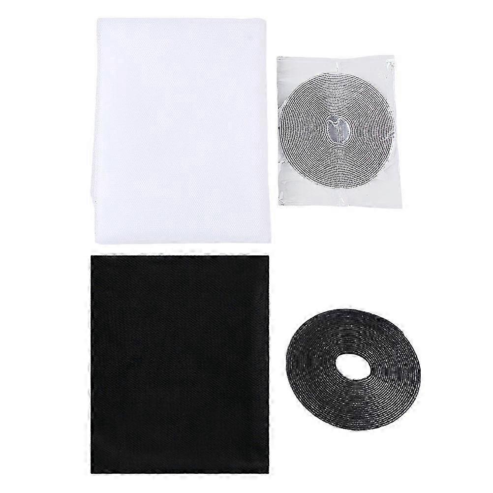 2 Sets Self-Adhesive Mosquito Net Useful Window Netting Home Window Netting