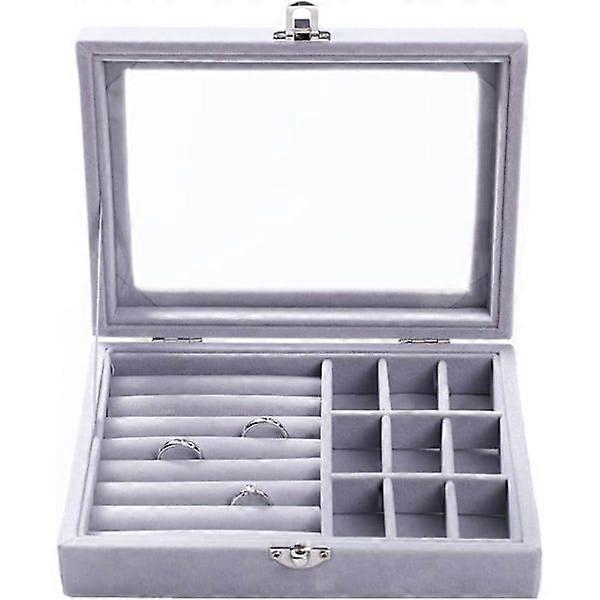 Jewelry box jewelry tray Stackable jewelry storage