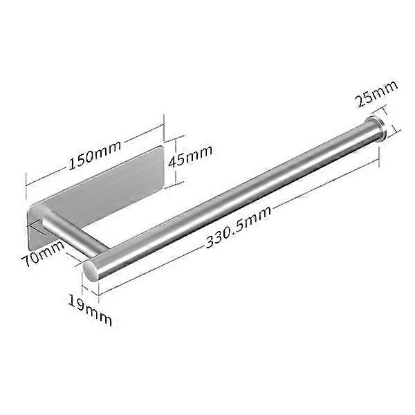 Household paper holder Without drilling, Kitchen roll holder Wall mounted