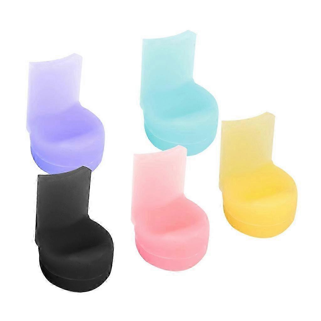 5 Pcs Soft Finger Rest Cushion Silicone Clarinet Thumb Rest Cushion Protector