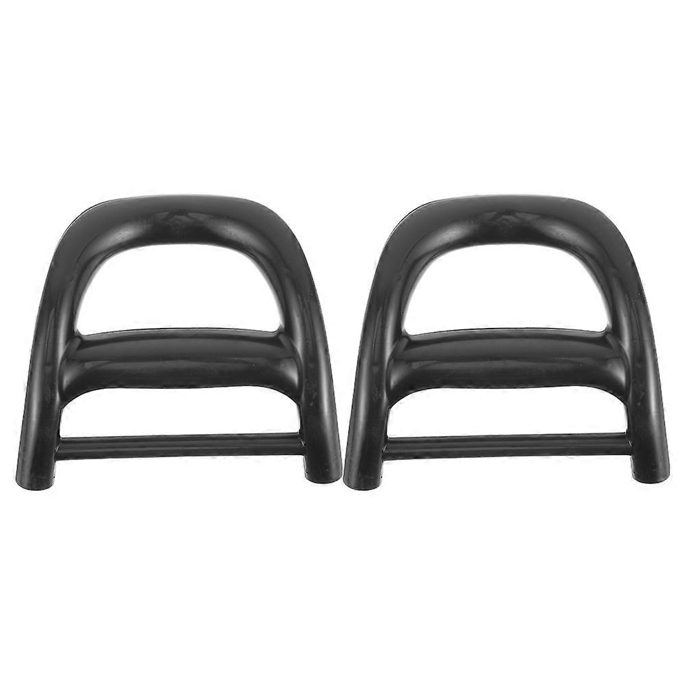 2 قطعة حقيبة عربة التسوق عربة مقبض استبدال عربة التفاف قطع غيار عربة التسوق مقبض لعربة الأمتعة كرسي متحرك