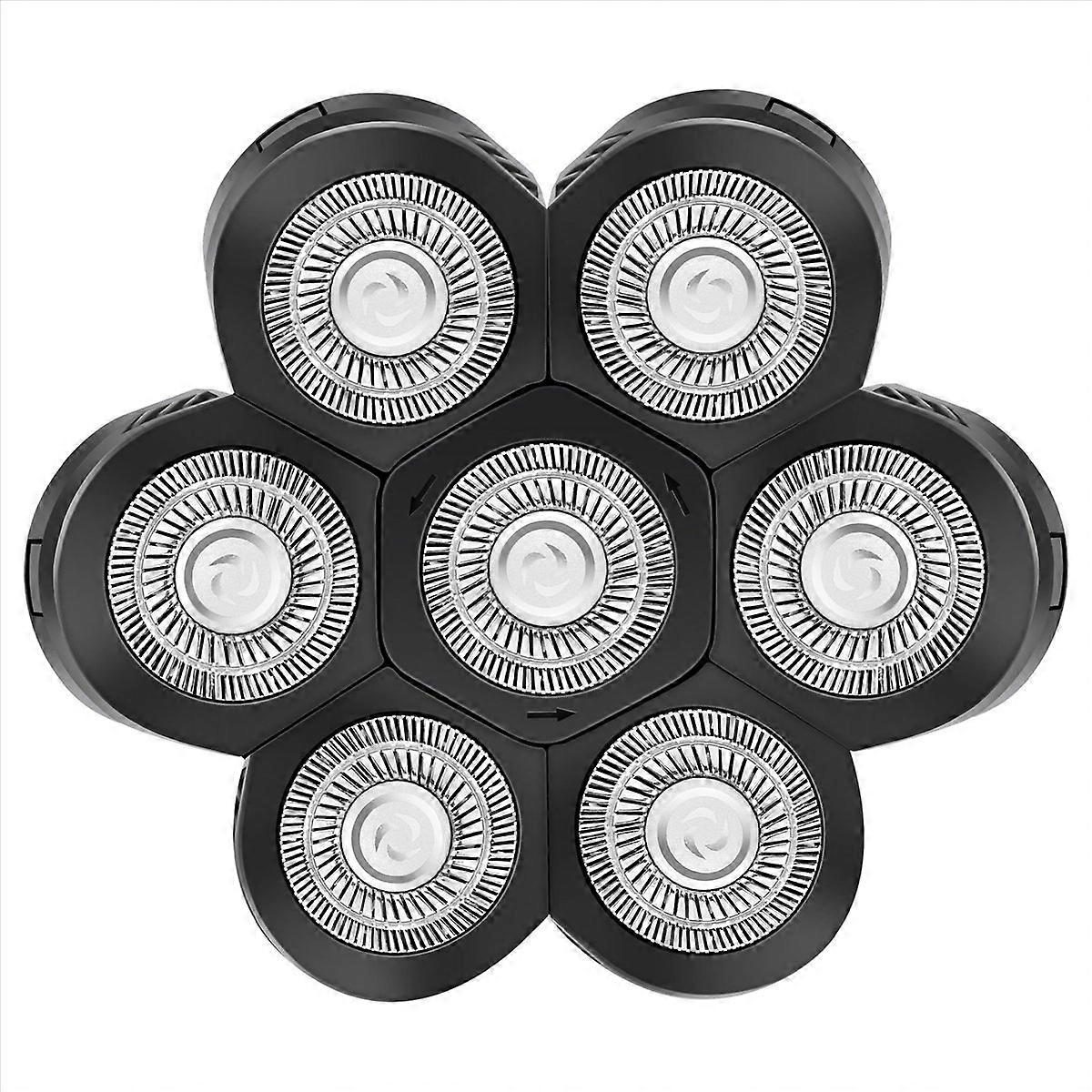 7D Electric Shaver Replacement Heads 7 Heads Head ( Color)