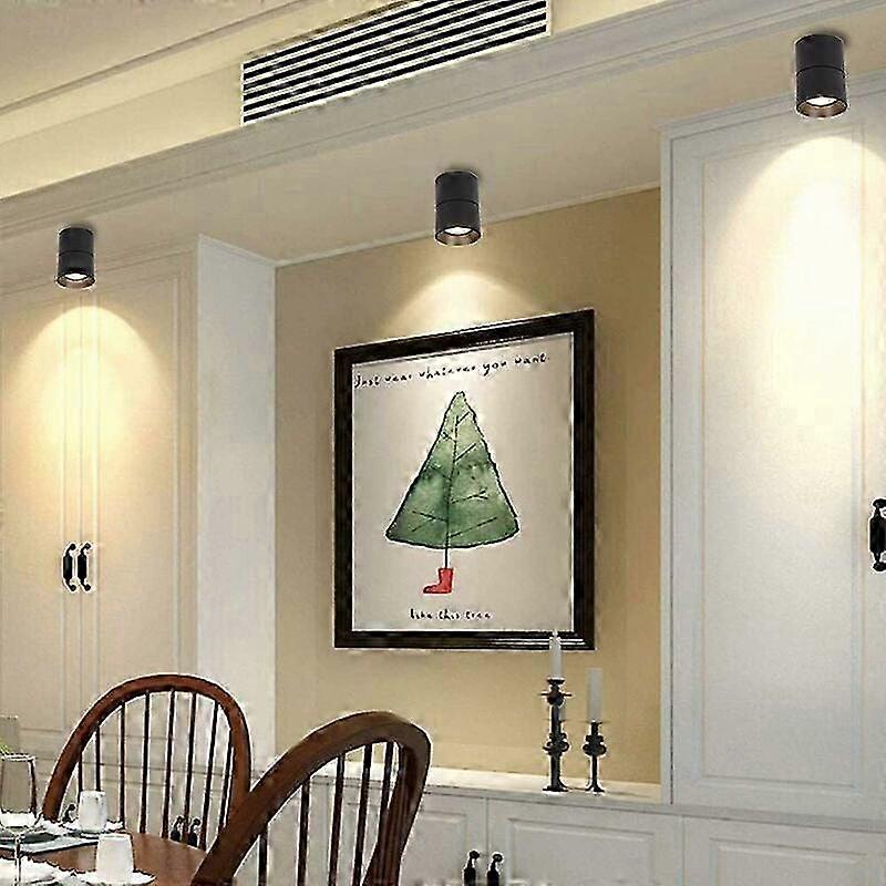 Adjustable LED Ceiling Spotlights, 7W COB Lamp for Flexible Home Lighting