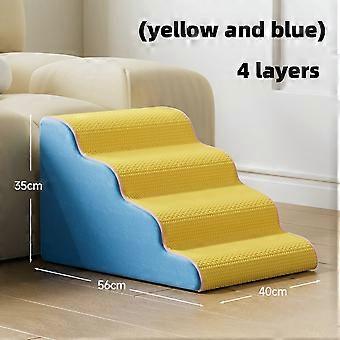 Pet Stairs Dog Stairs Sofa Steps Non Slip Removable Washable Climbing Ladder Slope Juvenile Dog Special Ladder