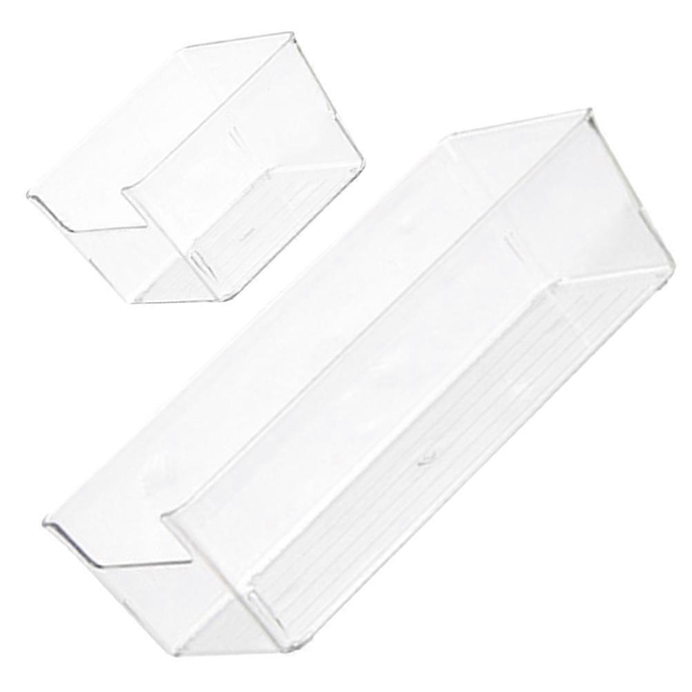 Drawer Storage Boxes Transparent Desktop for Storage Use 6Pcs