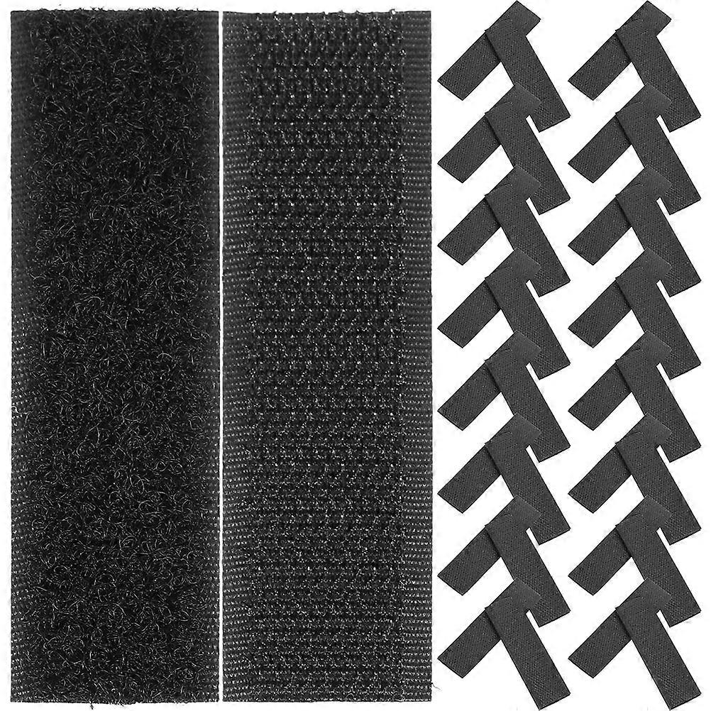 Hook and Loop Straps for Clothes Nylon Sewing 96Pairs for DIY Use