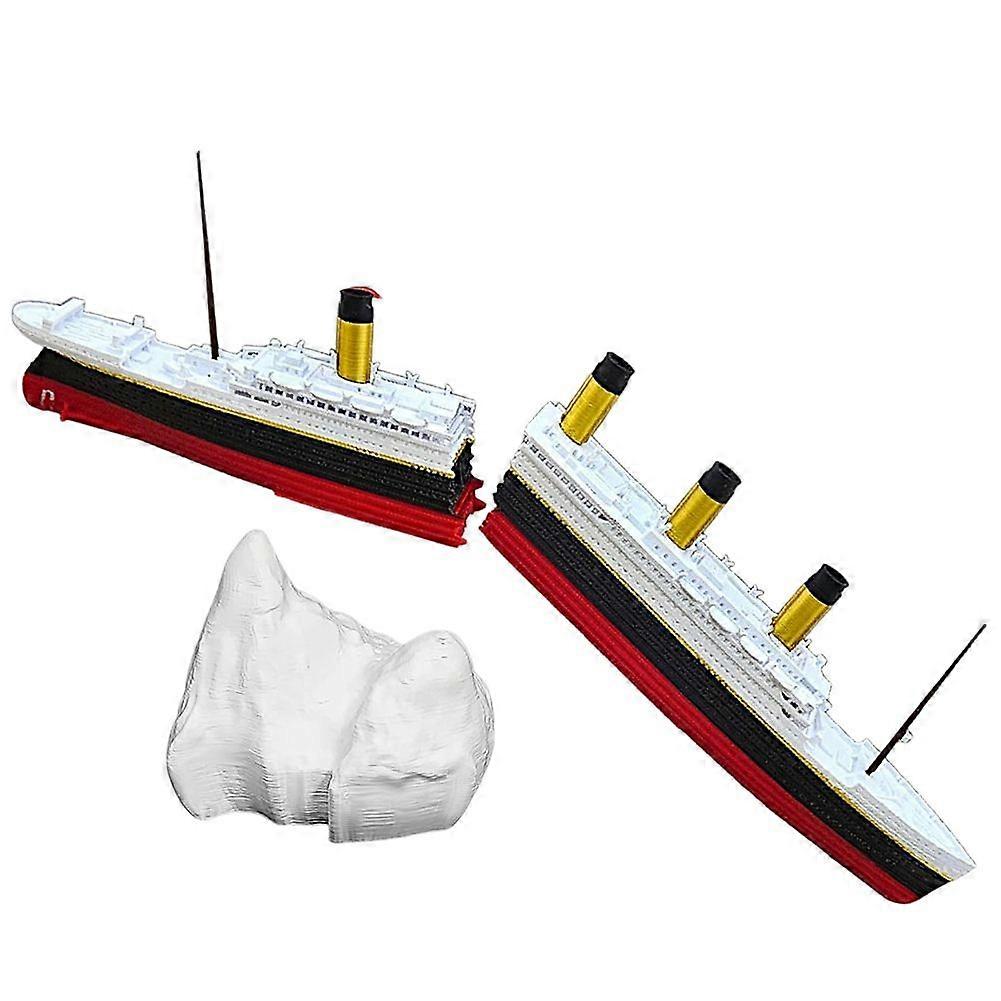 Realistic Split in Half Titanic Bath Toy and Pool Toy, Titanic Topper, Historically Accurate Breakable Titanic Boat