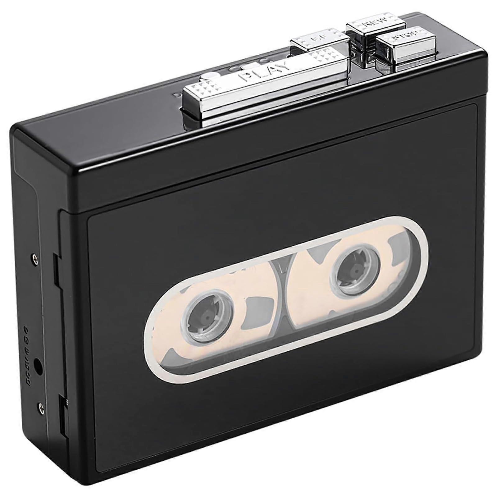 Bluetooth Tape Player Portable Cassette Player With FM Radio Stereo Auto Reverse Cassette To MP3 Converter
