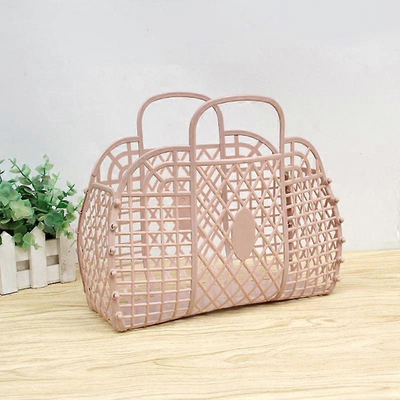 Bathroom Laundry Basket Foldable Mesh Portable Plastic Bathroom Laundry Basket