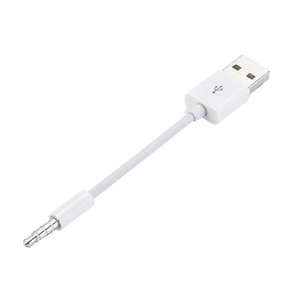 3.5mm To Usb 2.0 Data Sync Audio Adapter Cable For Ipod Shuffle 3rd 4th 5th 6th
