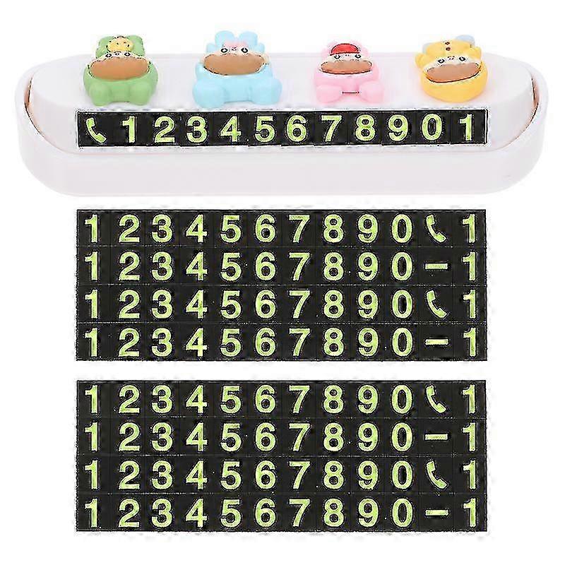 Abs, Pvc Parking Sign For Car Use-c