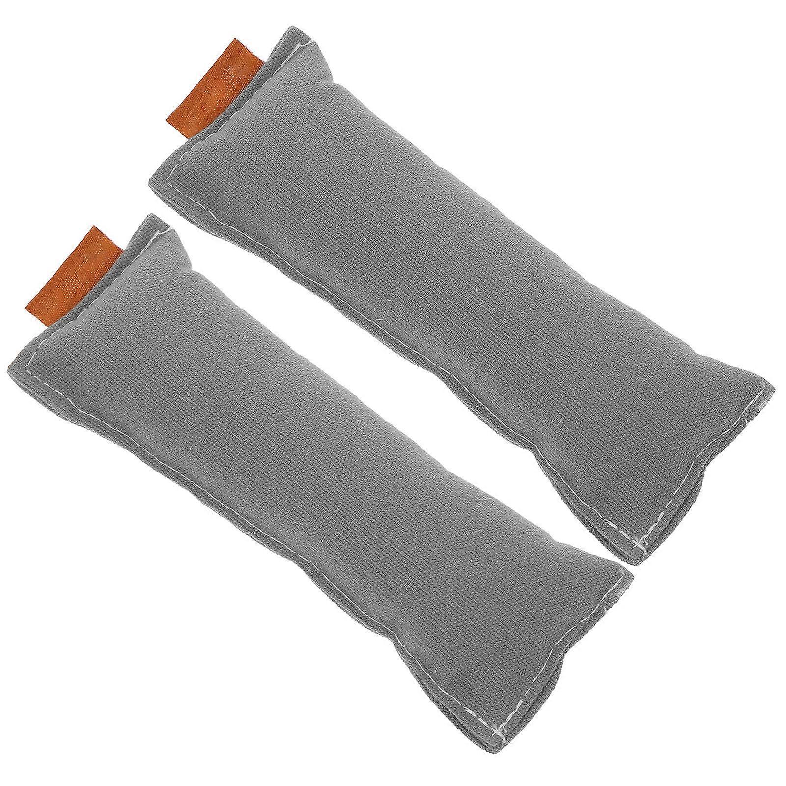 Computer Wrist Pad Comfortable Keyboard Pad for Office Use 4Pcs Grey