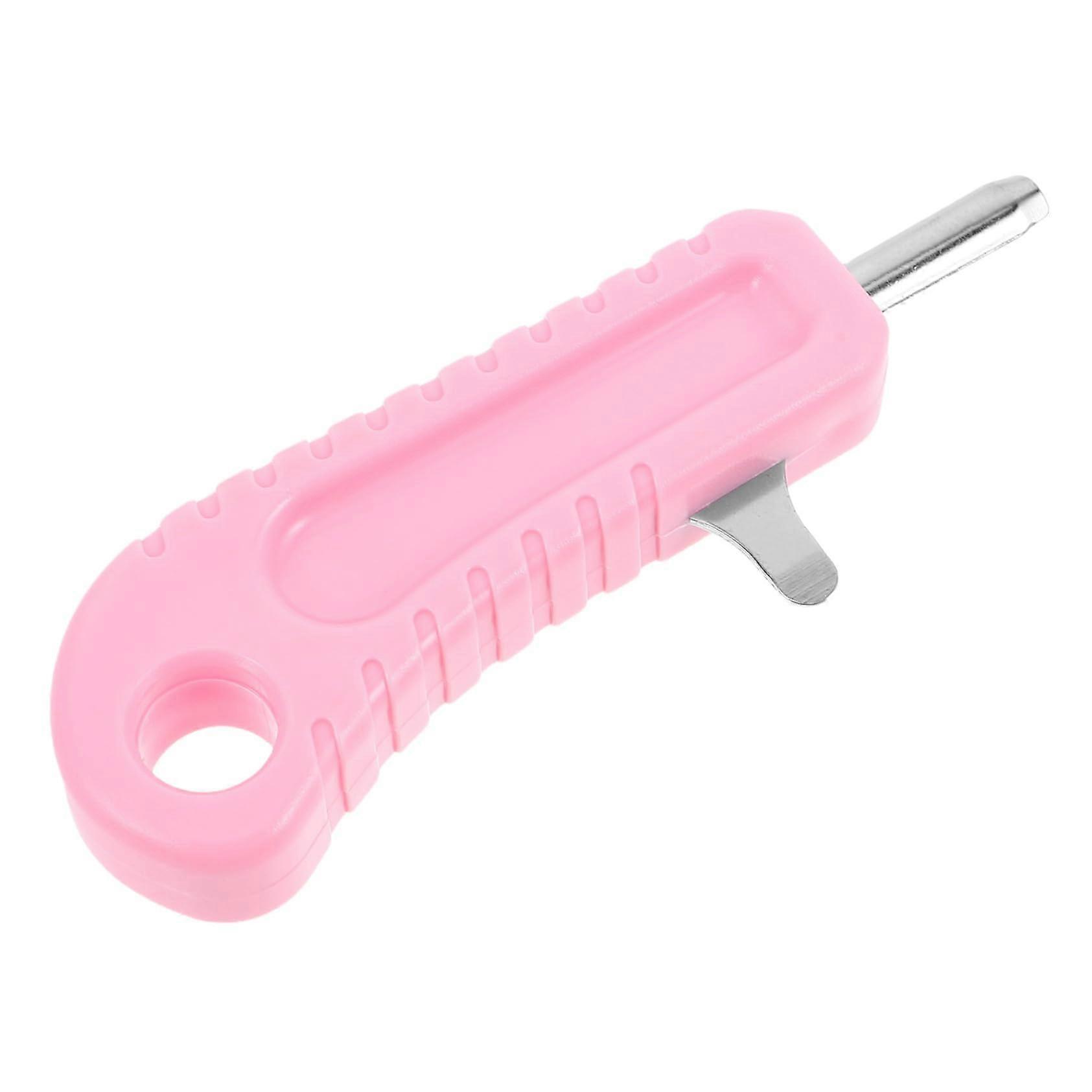 Nut Cracker Tool for Macadamia and Pecan, Manual Walnut Cracker, Easy Cracking, Pink Design