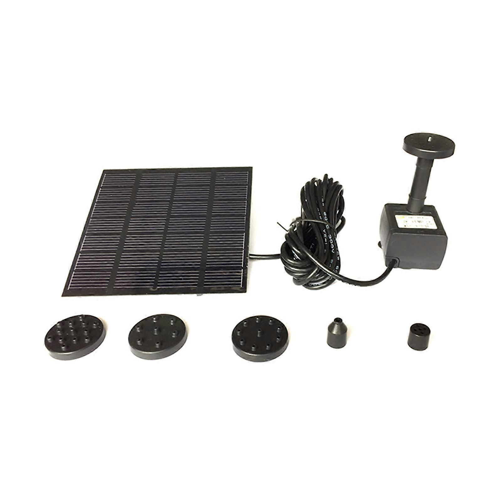Solar Water Fountain Pump with 5 Nozzles