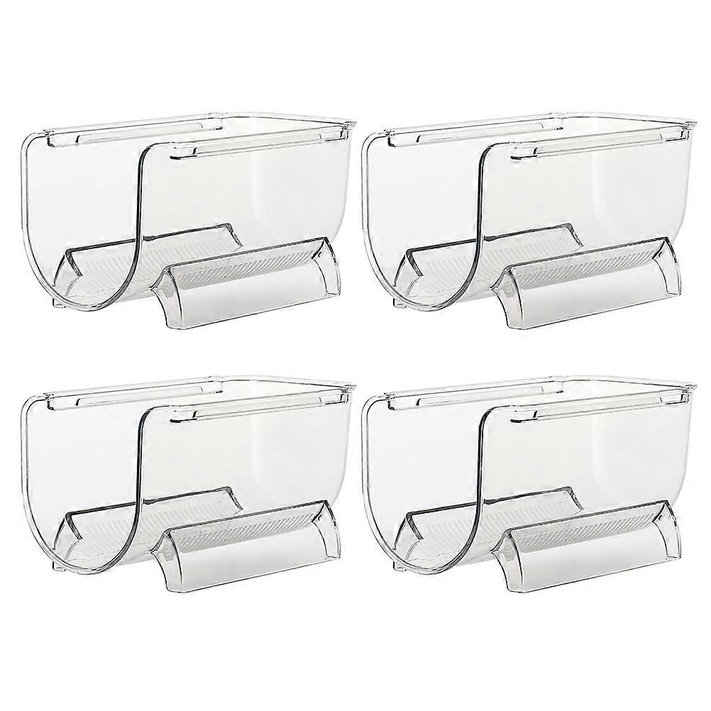 Red Display Rack Organizer for Storage Use 4Pcs Rack