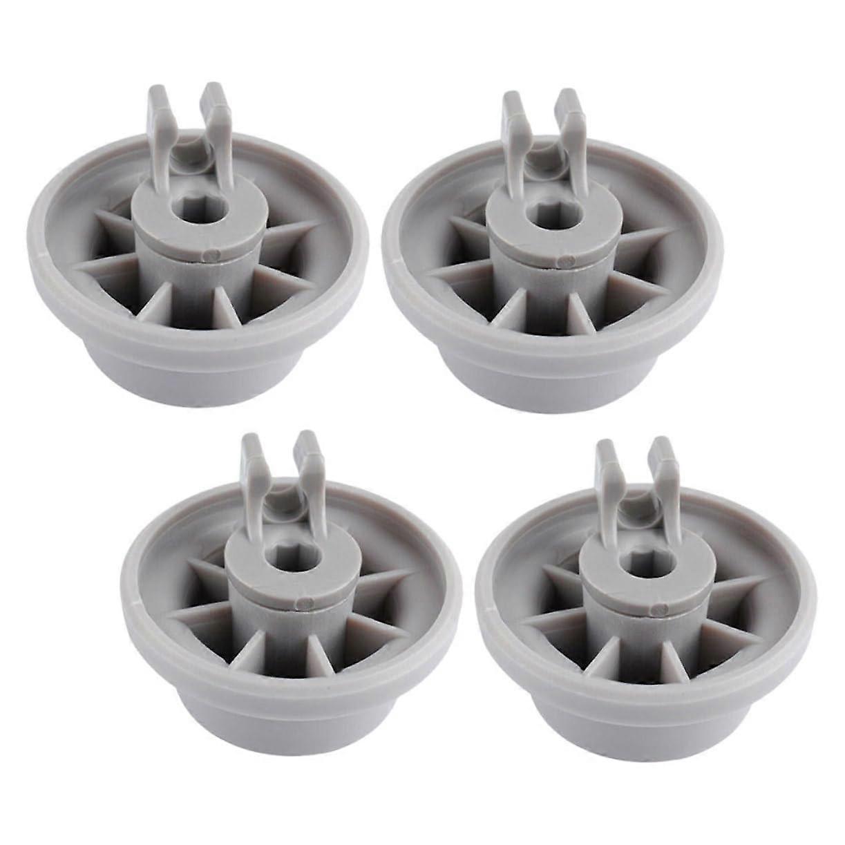 Dishwasher Rack Wheels 165314 Set of 4 Universal Lower Rack Replacement Kit Durable Plastic