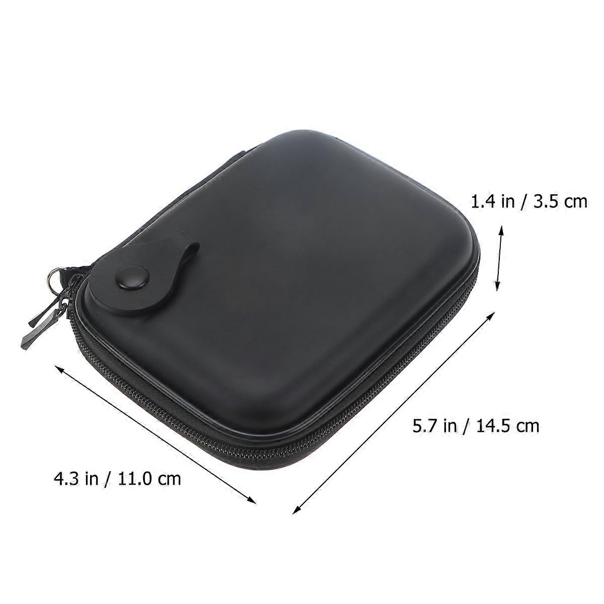 USB Cable Organizer Hard Disk Pouch for Protection with Hook