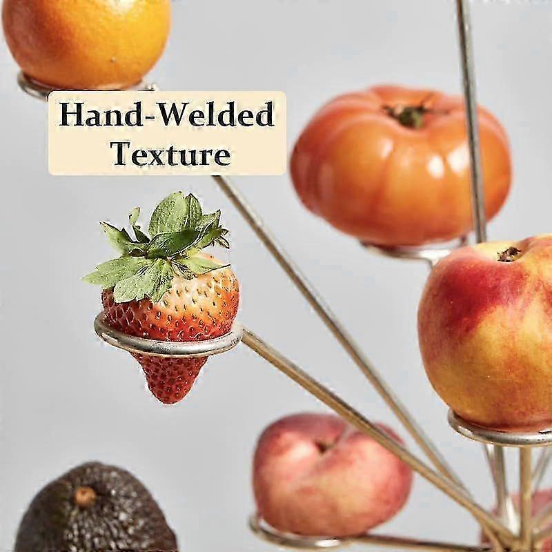 Exploding Fruit Bowl, Exploded Fruit Bowl, Fireworks On The Dinner Table, 360 Floating Style Display Fruits, Creative Home Decor Fruit Rack,