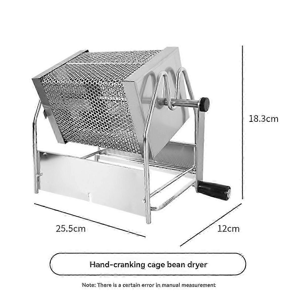 2026 Manual Coffee Roaster Drum Type Coffee Bean Roaster Machine Roaster