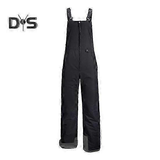 Women's Waterproof Insulated Ski Pants Bib Overalls with Pockets Windproof Adjustable Straps