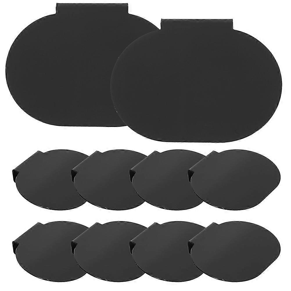 12Pcs Blackboard Label Clips for Shelf Price Tags Erasable Supermarket Store Labels