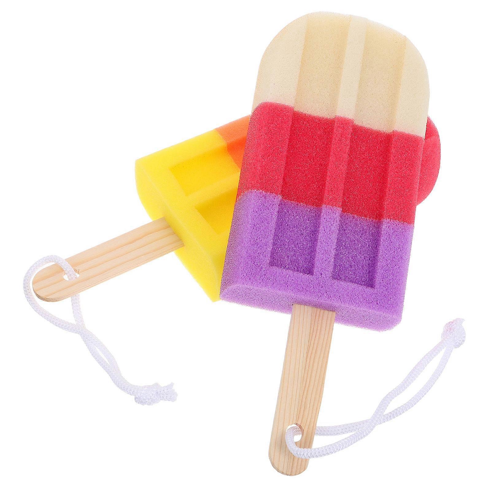 Bath Exfoliating Sponge Body Scrubber Multi Color for 10Pcs Set