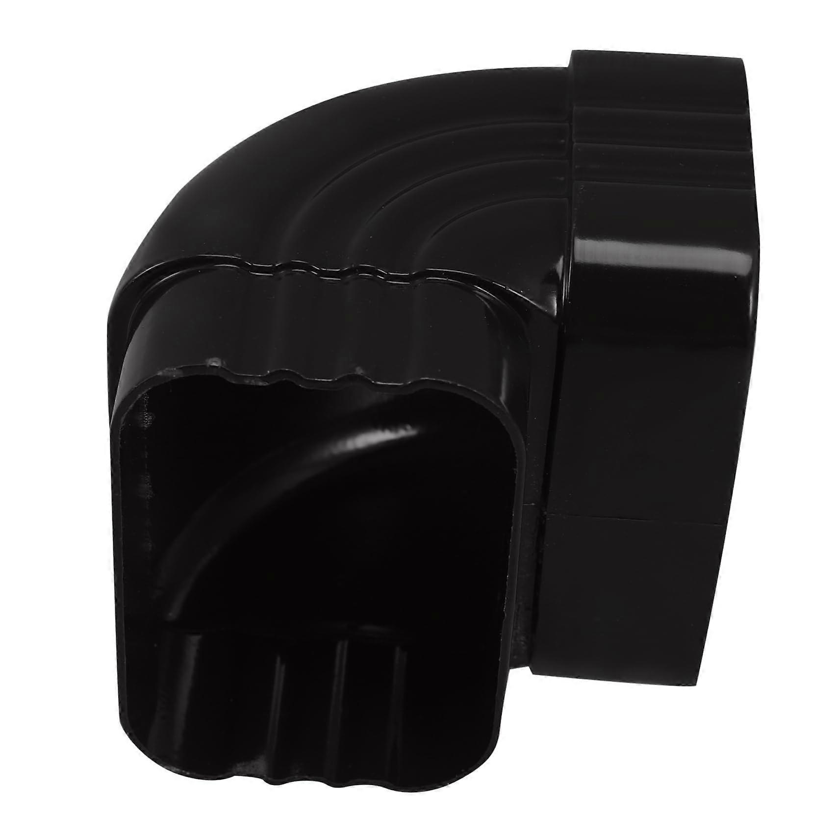 Aluminum Alloy Gutter Downspout Adapter with LeakProof Elbow Connector for Easy Installation