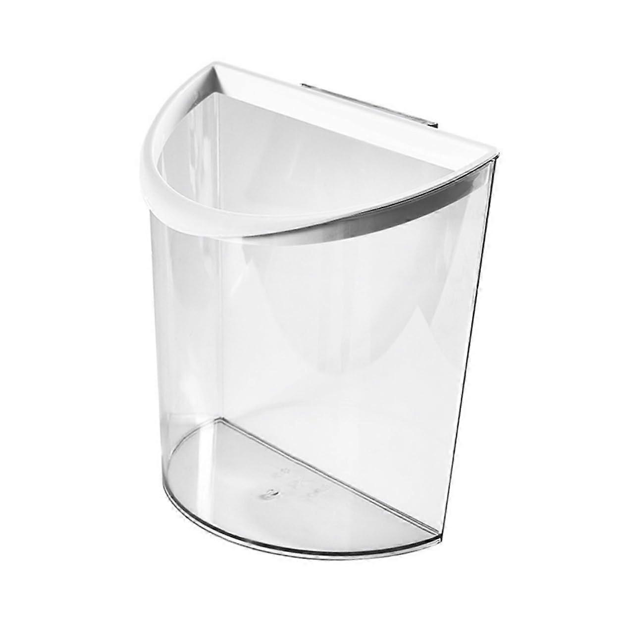 Kitchen Hanging Trash Can with SpaceSaving Design, Easy Install Over Cabinet Door Waste Bin