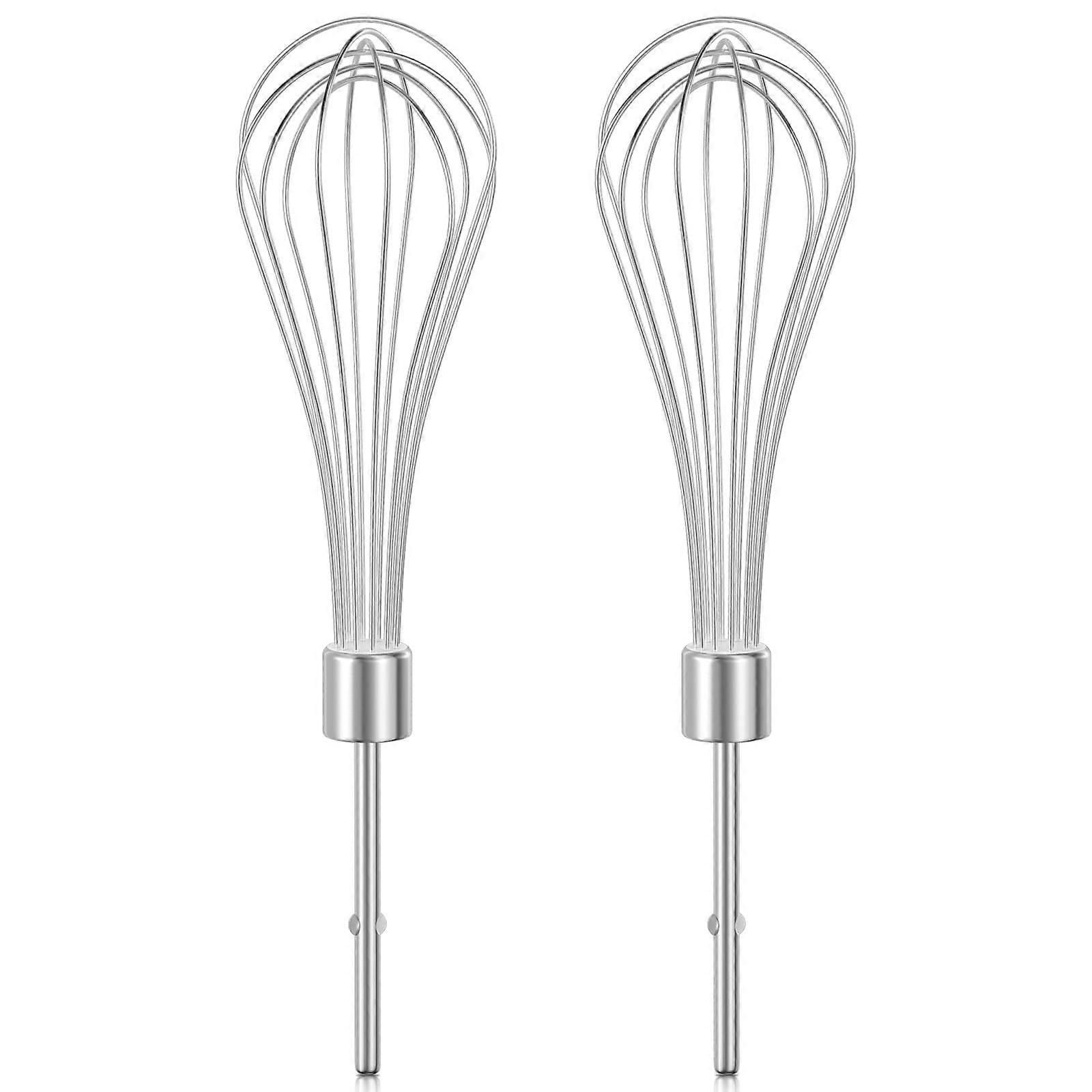 Hand Mixer Whisk Attachments Replacement for KitchenAid KHMPW KHM512BM KHM3 KHM5 Egg Beating 2 Pack