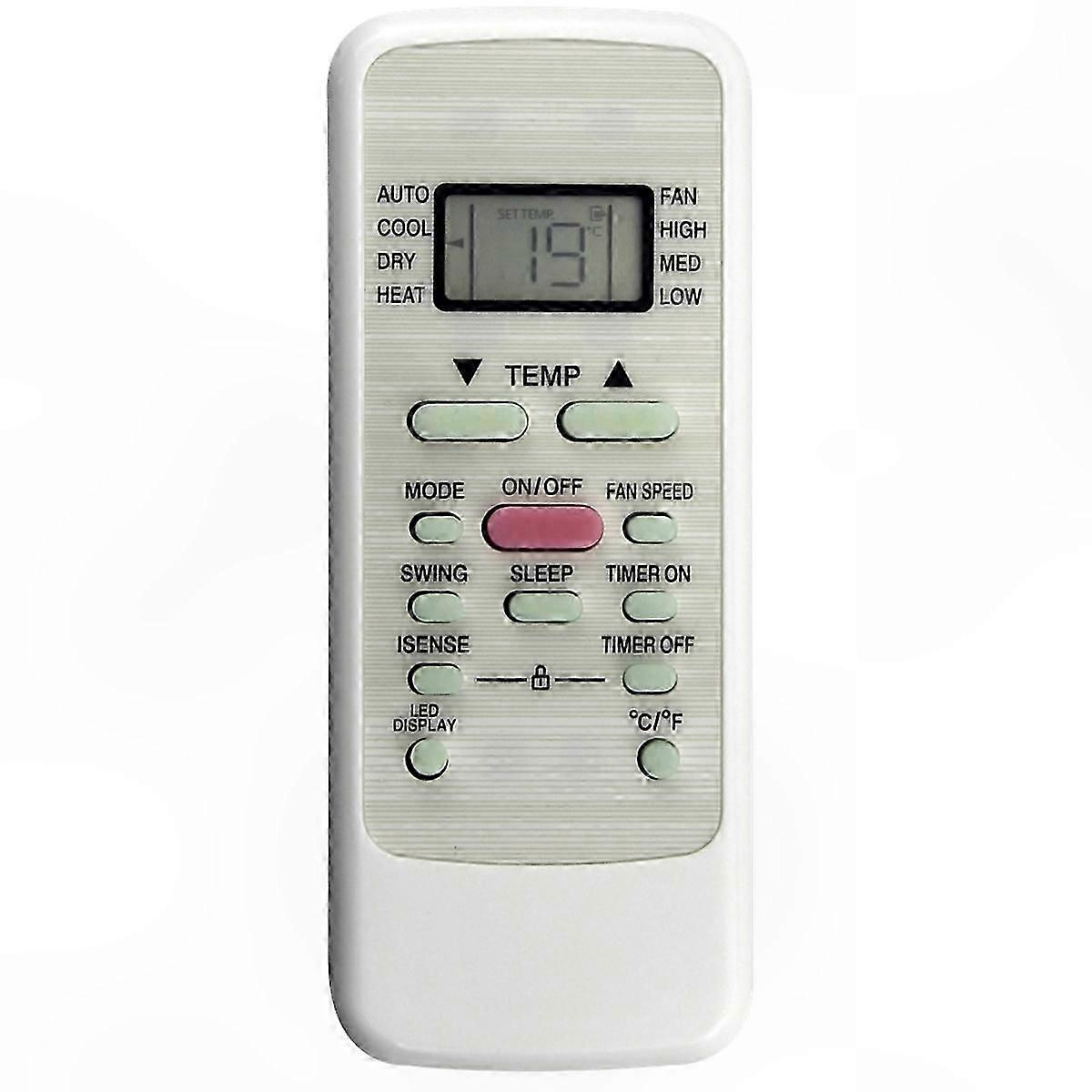 Universal Air Conditioner Remote Control Replacement for RG51F2(2)/EFU1-Compatible Models
