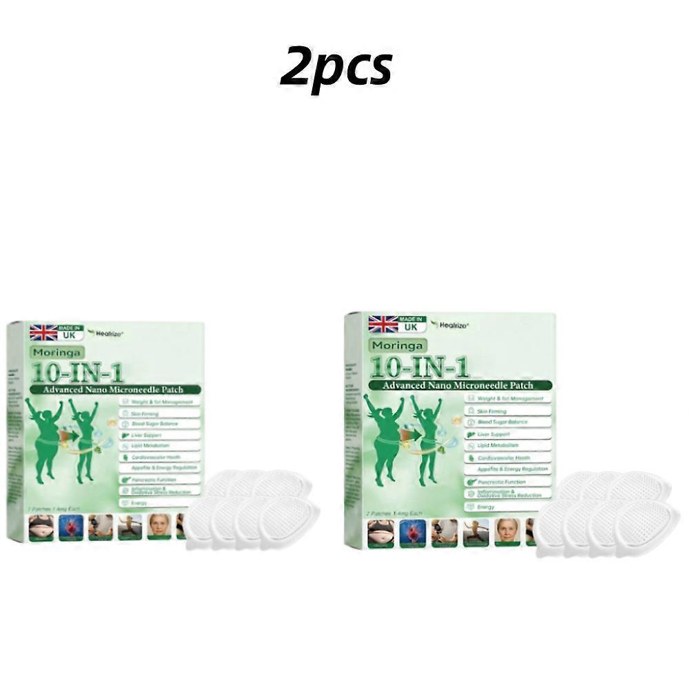 Moringa Composite 10-IN-1 Advanced Nano Microneedle Patch  14pcs/2box