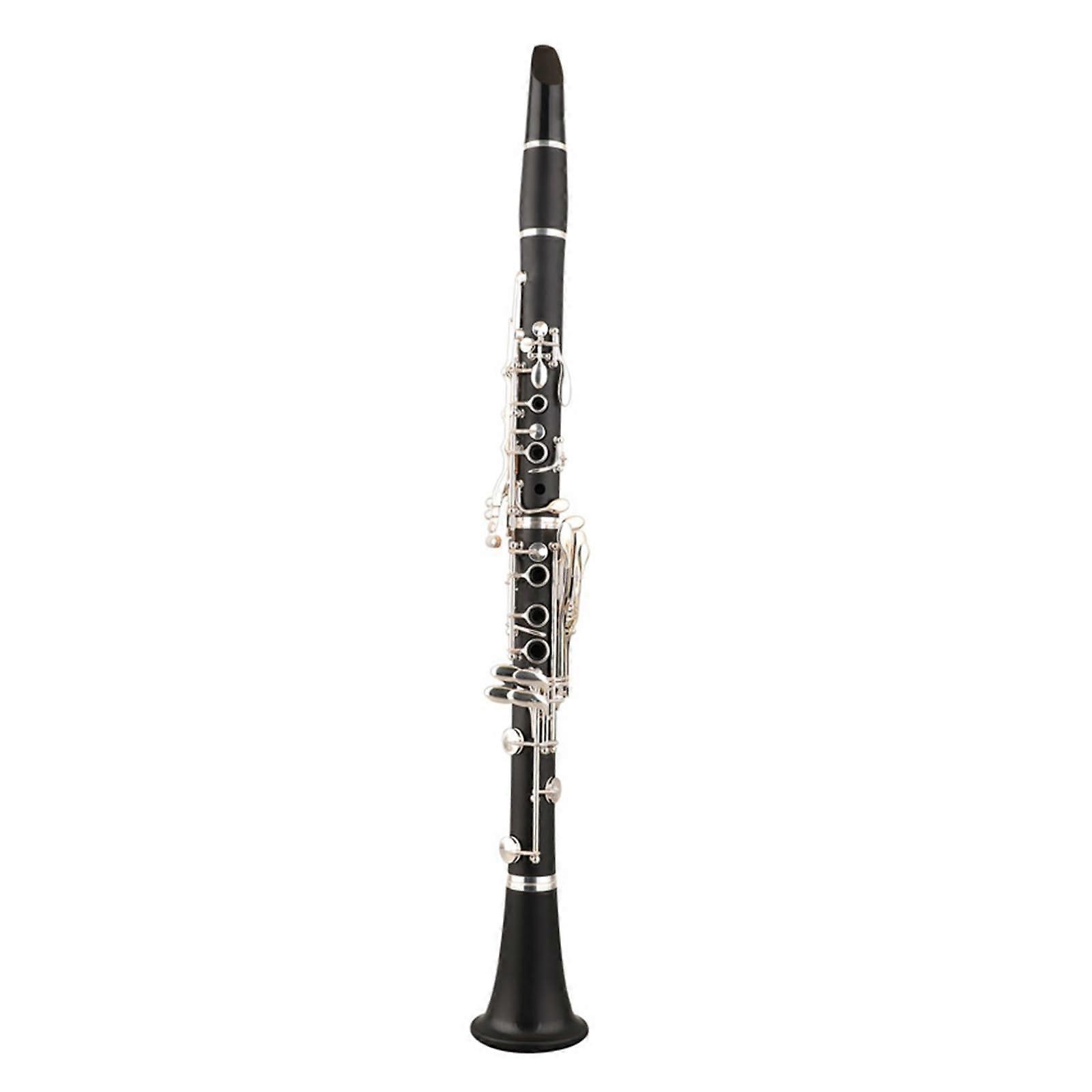 Beginner 18Key Clarinet for Students with Handpolished Bell, Consistent Tone Stability, Elegant Finish