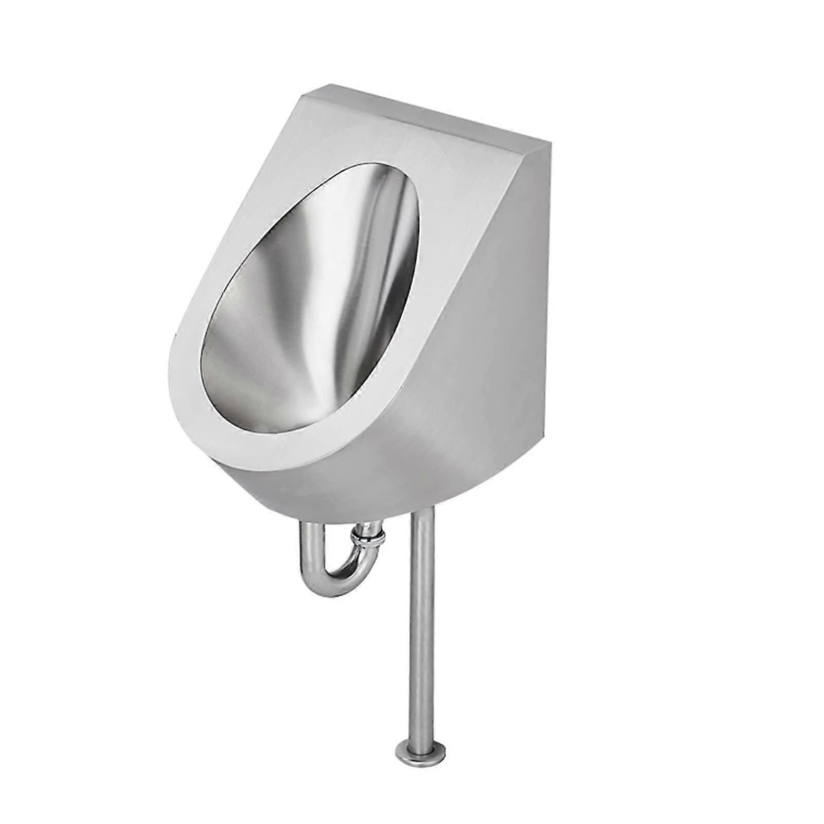 Automatic Sensor Stainless Steel WallMounted Urinal with Touchless Flush for Public Restrooms