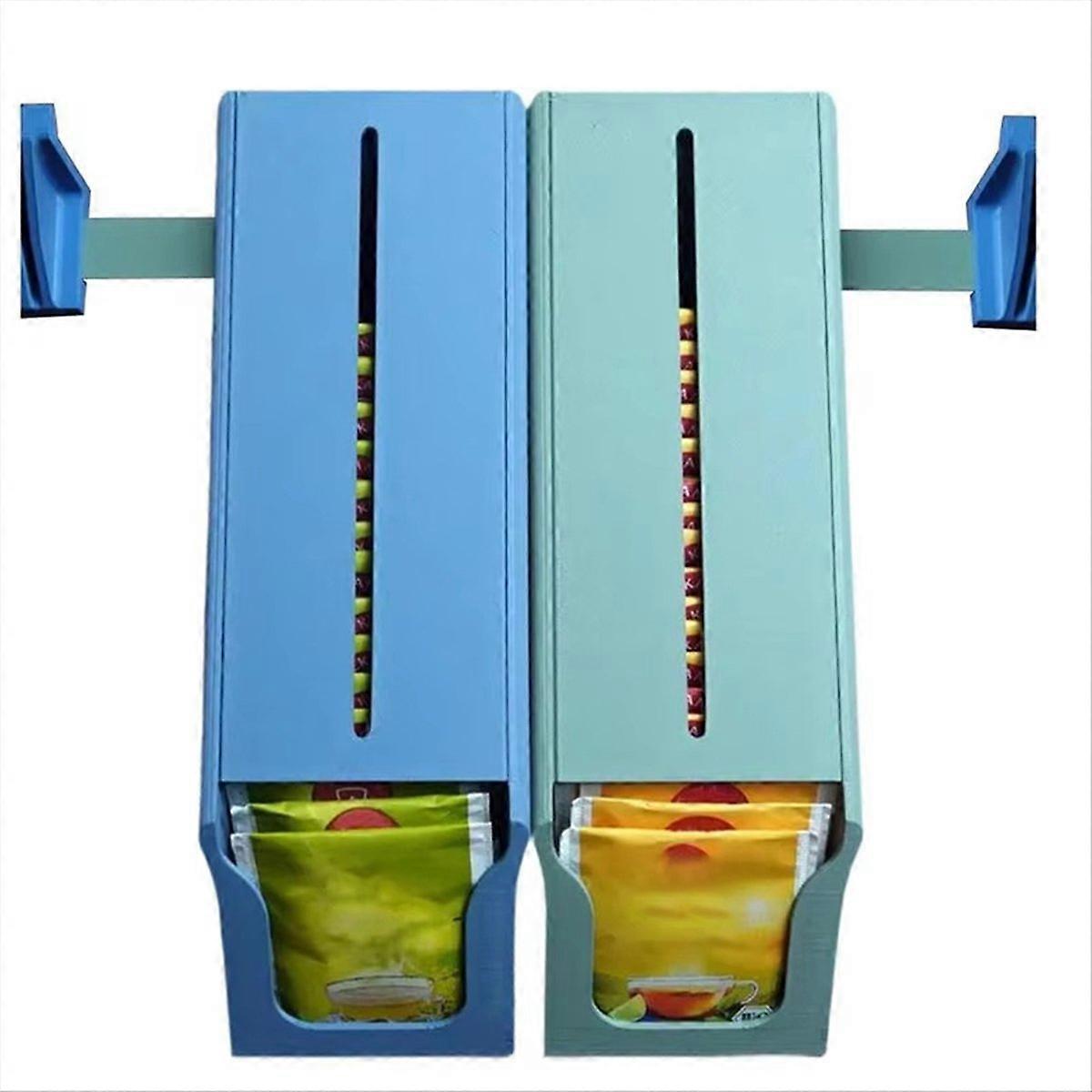 Tea Bag Holder - Dual Kitchen Organizer for Countertop Storage