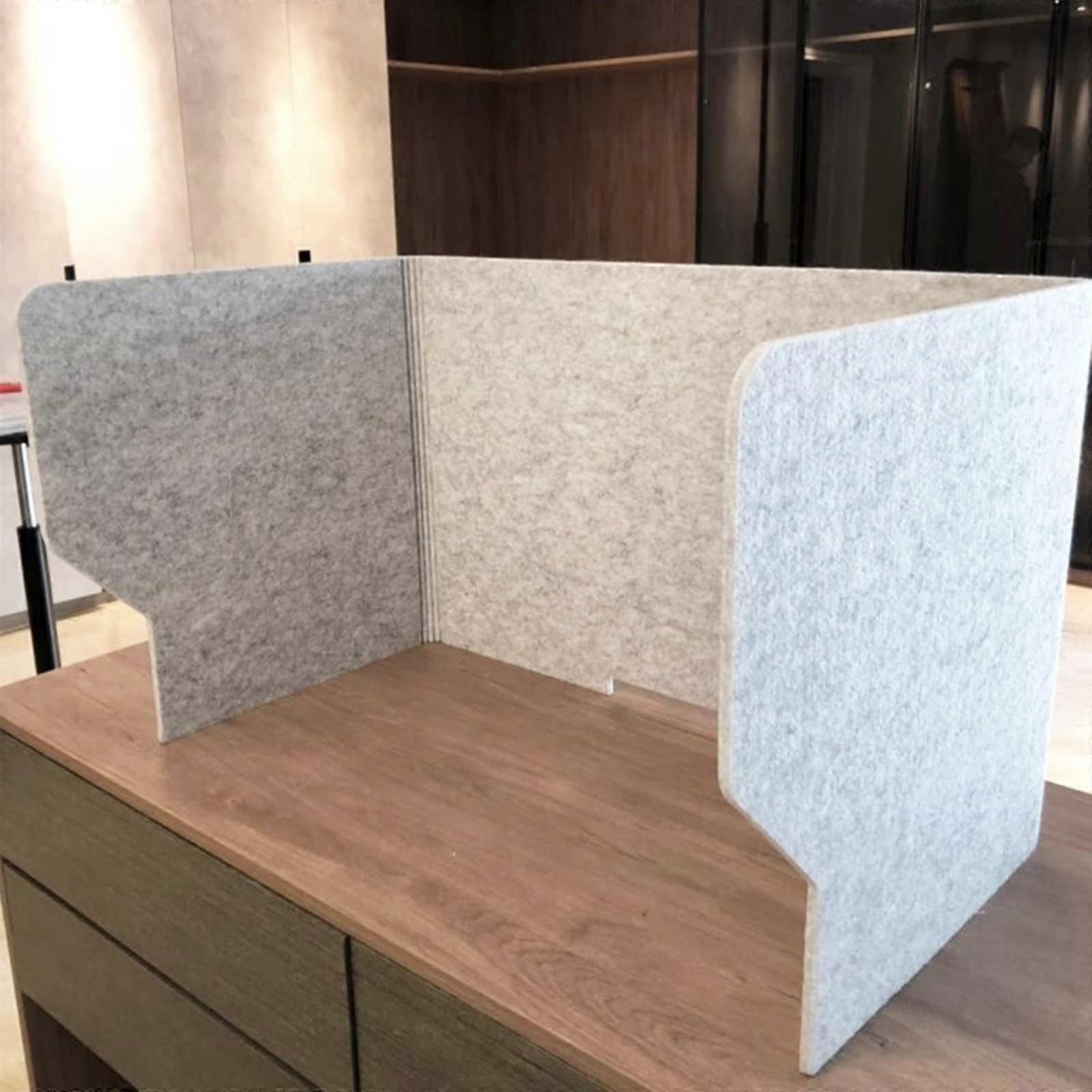 Privacy Desk Shield 60cm Foldable Noise Reduction Desk Divider Panel for Classroom or Office