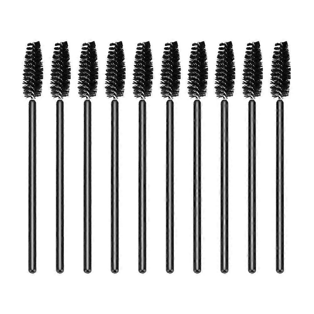 Disposable Eyelash Brush Makeup Tools for Professional Use 50Pcs Black