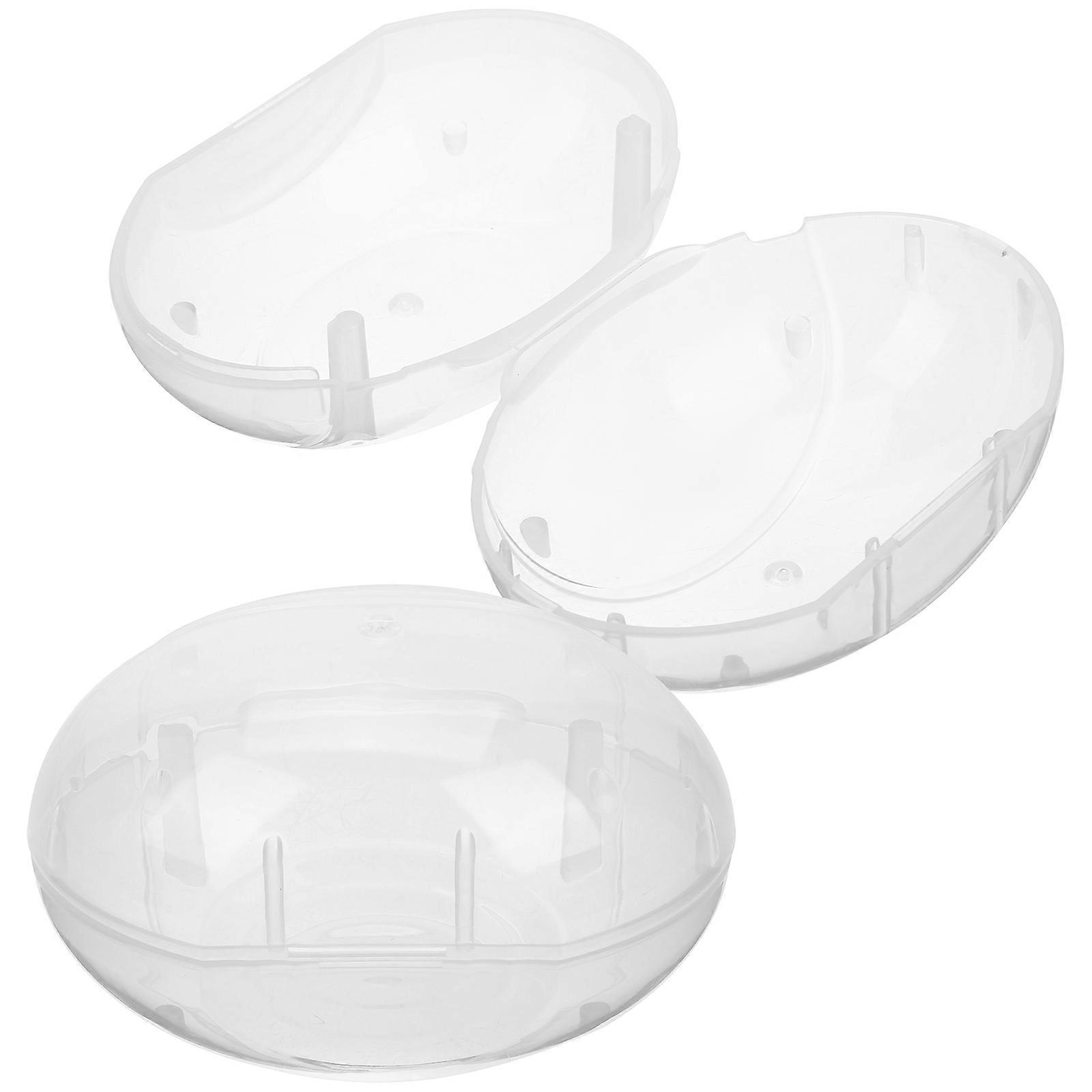 Menstrual Cups Storage Box for Home with 2Pcs Transparent PP Portable Cases