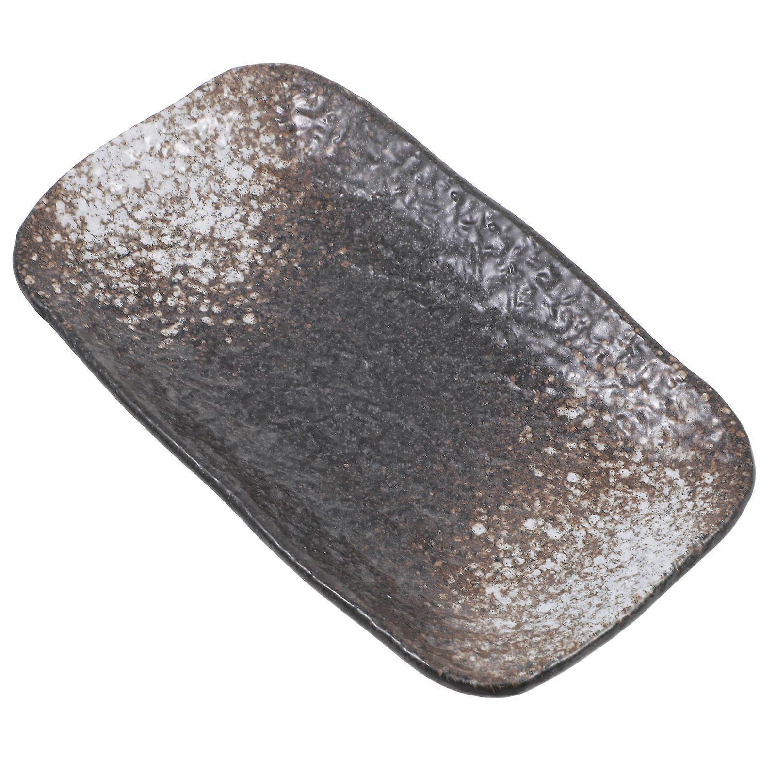 Ceramic Plate Sushi Dish for Kitchen Use 1Pcs Ceramic Sauce Plate