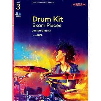 Drum Kit Prüfungsstücke ab 2024, Klasse 3 (ABRSM Prüfungsstücke)